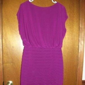 Women's Adrianna Papell Fushia purple dress size 8